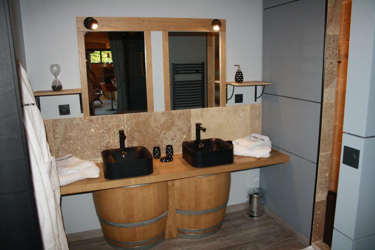 La Cabane A Papi Thénac 外观 照片