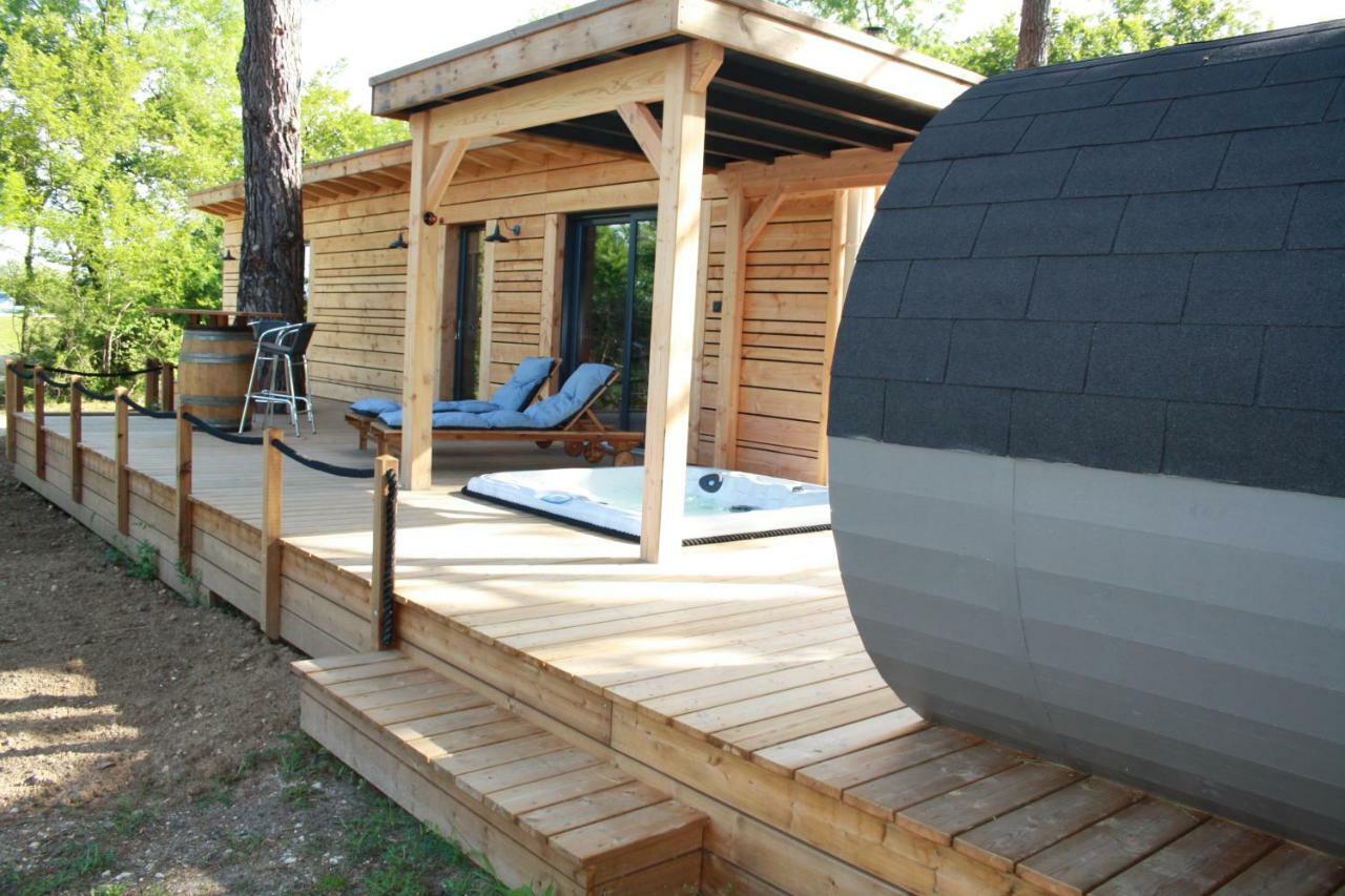 La Cabane A Papi Thénac 外观 照片